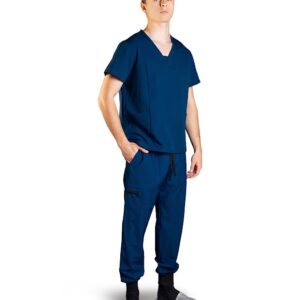 Komplet medyczny GAIA męski granatowy L